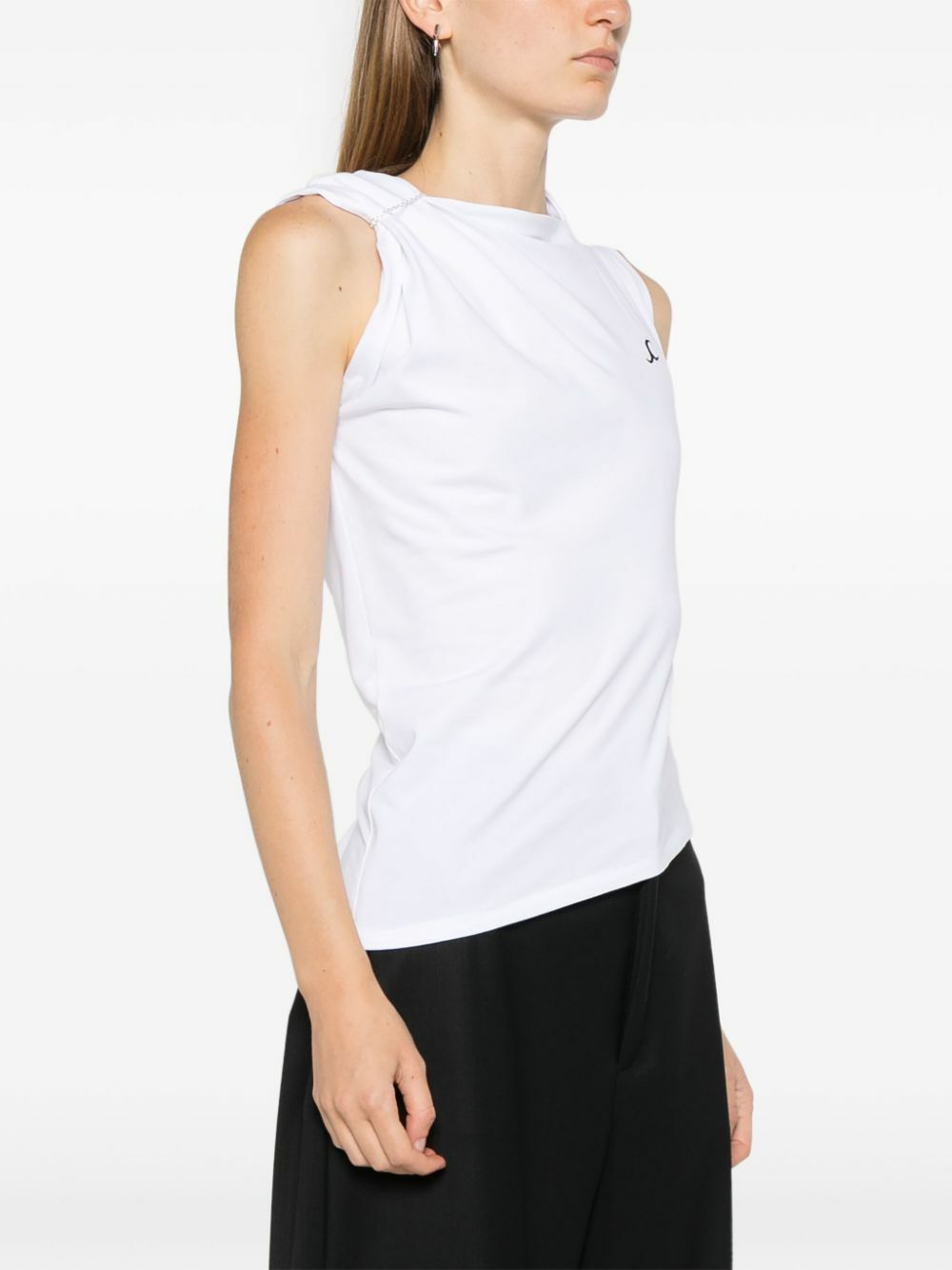 Jade Cropper Asymmetric T-Shirt