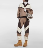 Chloé Colorblocked cotton sweatpants