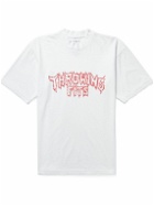 Throwing Fits - Logo-Print Cotton-Jersey T-Shirt - White