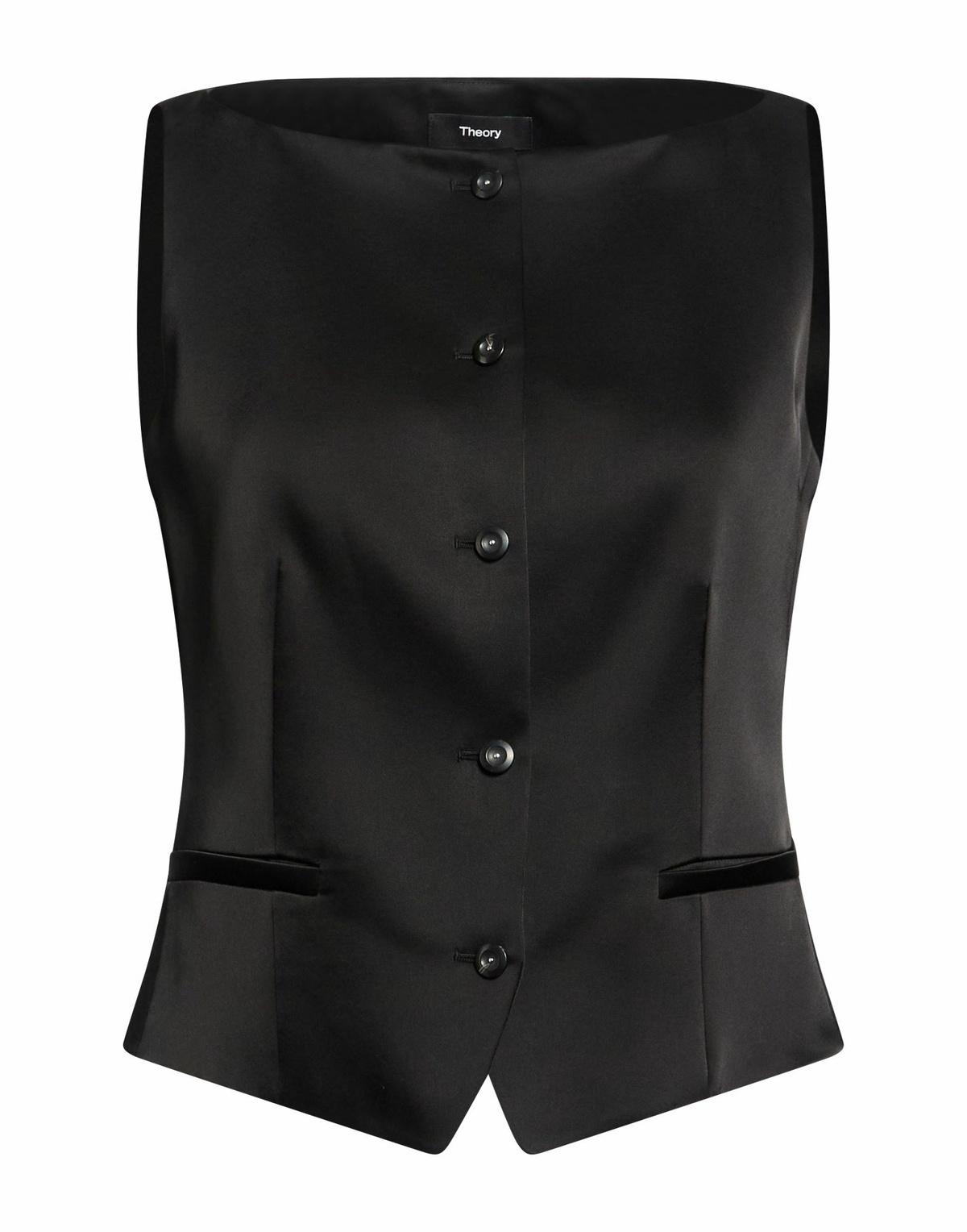 Theory Womens Tailored Vest in Black