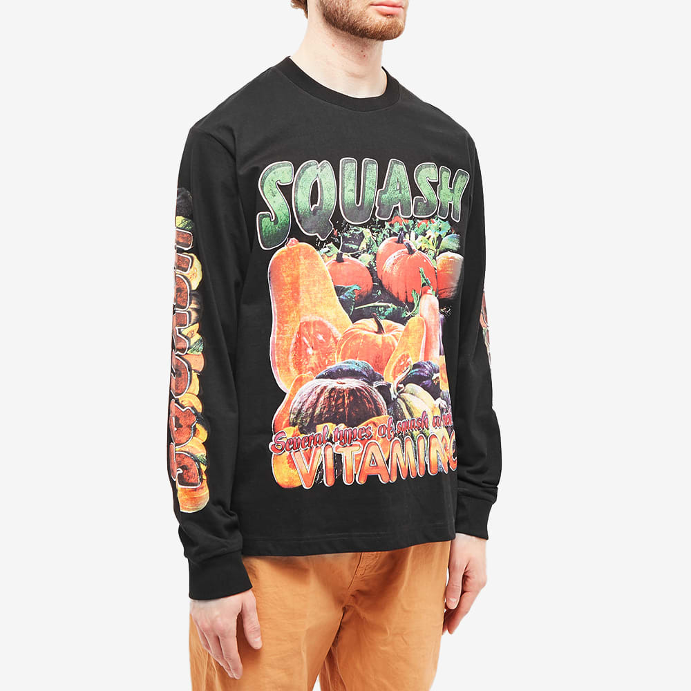 Story mfg. Men's Long Sleeve Squash T-Shirt in Pumpkin