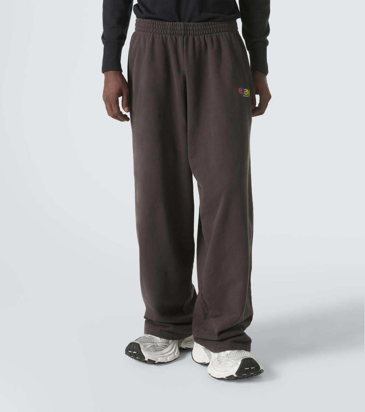 Balenciaga Printed cotton jersey sweatpants Balenciaga