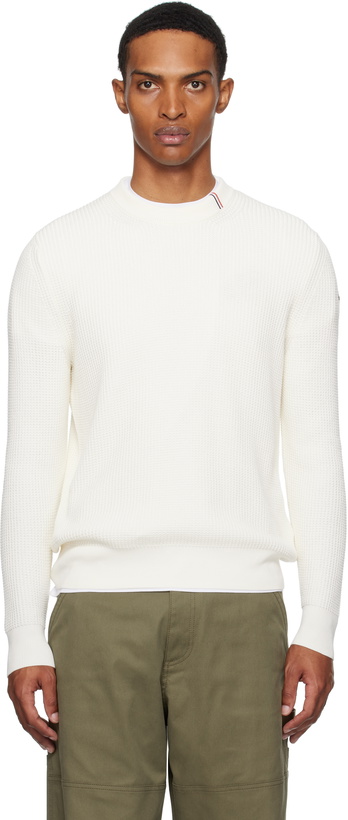 Photo: Moncler Off-White Crew Neck Sweater