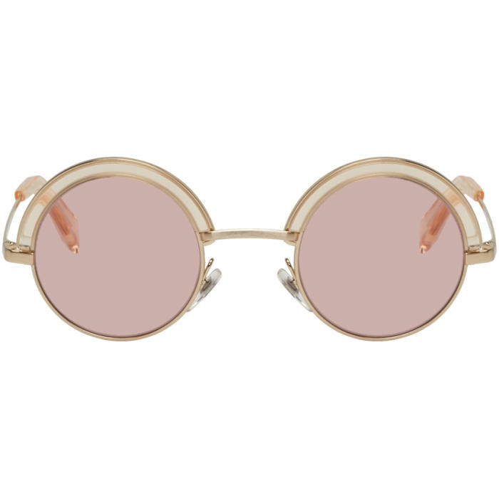Photo: Oliver Peoples pour Alain Mikli Gold and Pink 4003N Sunglasses