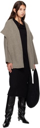 Lauren Manoogian Black Crochet Calabaza Tote