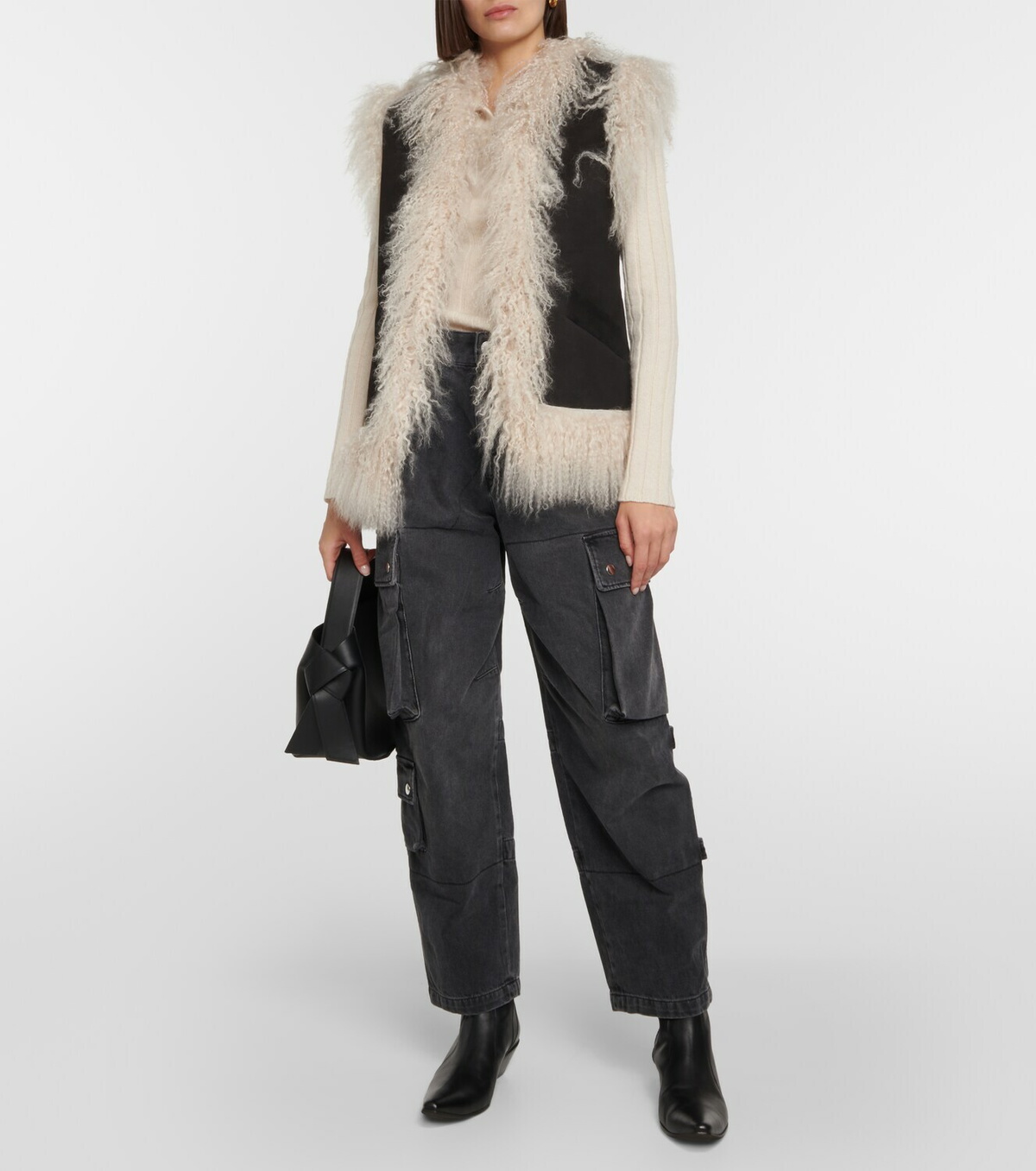Dodo Bar Or Shearling-trimmed vest