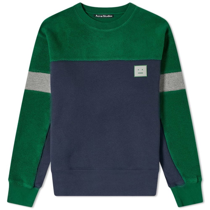 Photo: Acne Studios Fillmore Face Fleece Crew Sweat