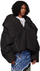 Y/Project Black Monster Puffer Jacket
