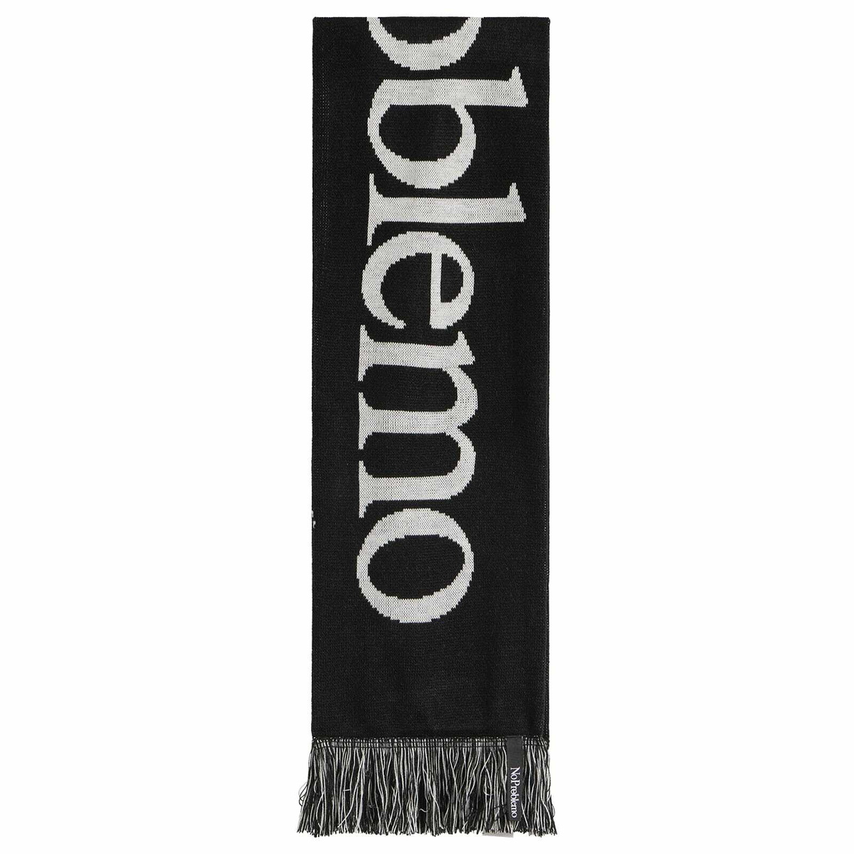 No Problemo No Yang Scarf in Black 