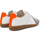 Maison Margiela - Replica Leather and Suede Sneakers - Men - White