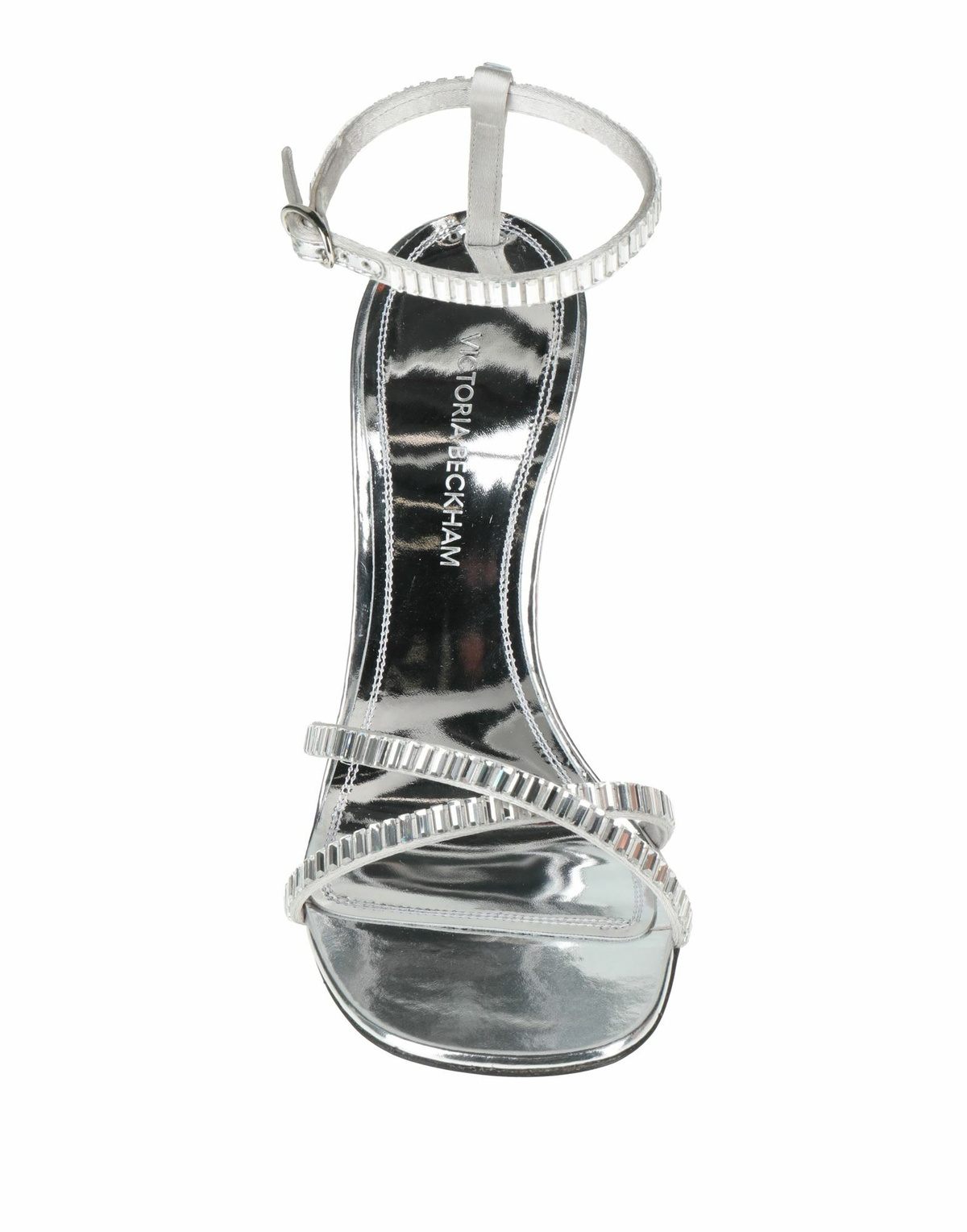 Victoria Beckham Womens Sandals in Silver