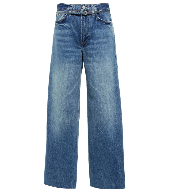 Photo: Frame - Le Baggy high-rise belted jeans