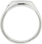 Seb Brown Silver Oval Signet Ring