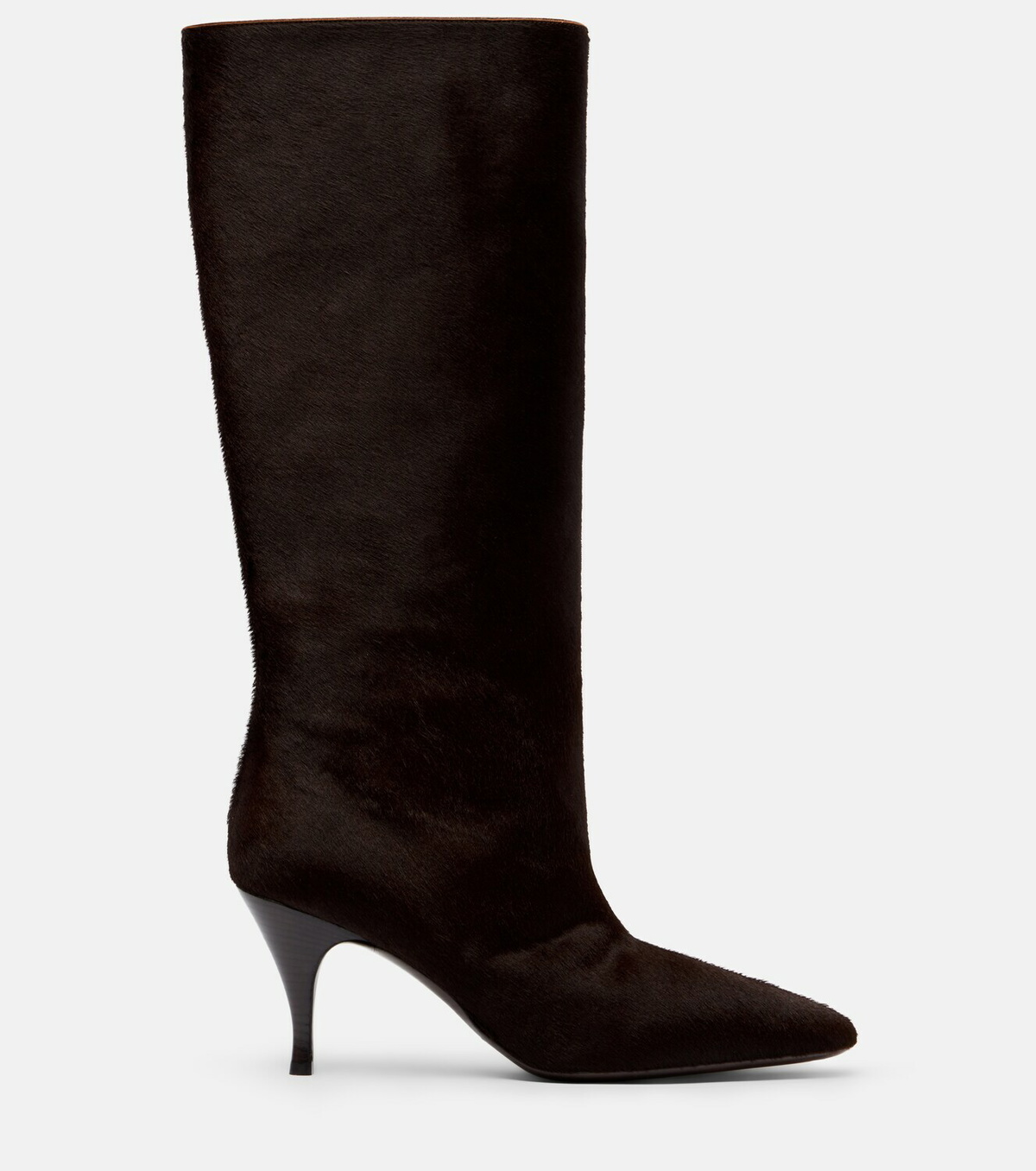Herbert Levine Silhouette suede knee-high boots