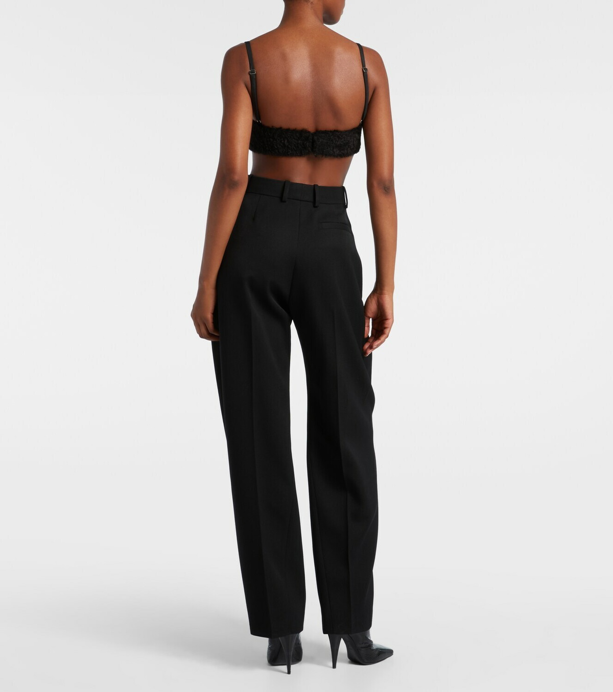 Givenchy Mohair-blend bra top
