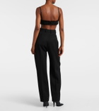 Givenchy Mohair-blend bra top