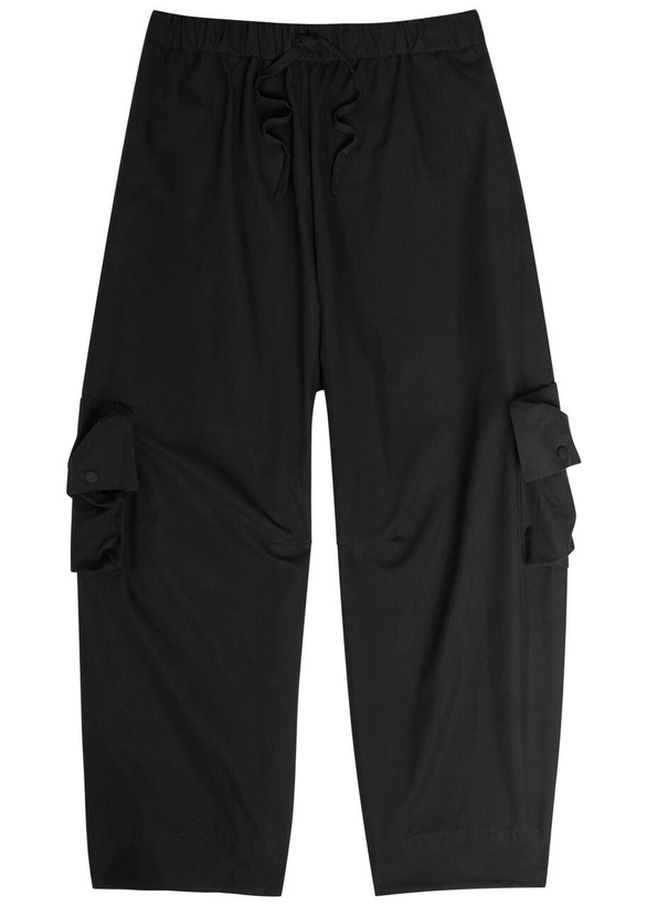 Photo: Simone Rocha Drawstring Cargo Trousers Black