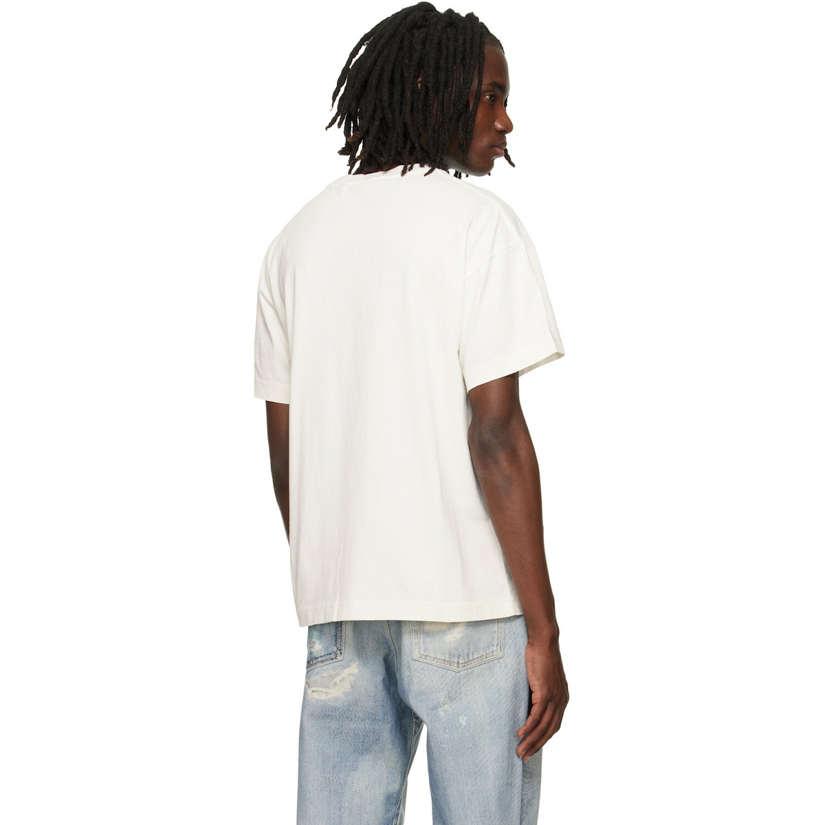 Palm Angels Off-White Thai Logo T-shirt