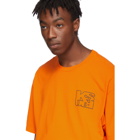 Ksubi Orange Hazard Square T-Shirt