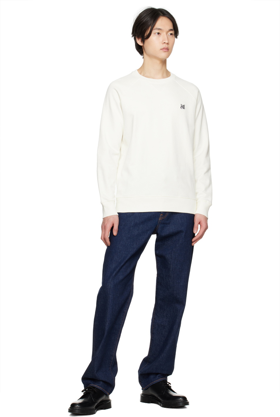 Maison Kitsuné Off-White Fox Head Sweatshirt Maison Kitsune