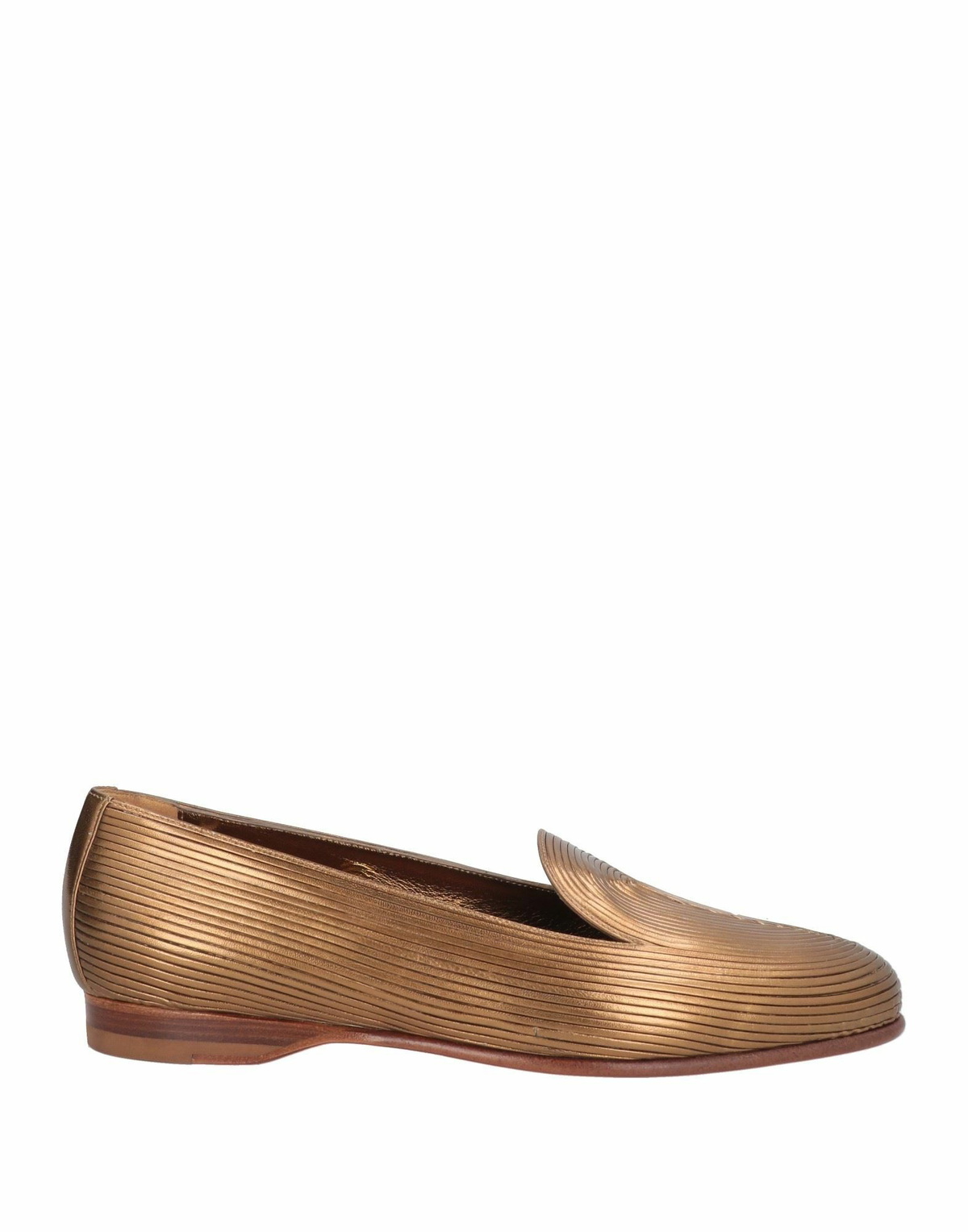 Santoni Womens Loafers in Gold