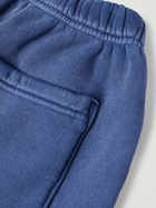 Cherry Los Angeles - Horse Power Logo-Embroidered Cotton-Jersey Sweatpants - Blue