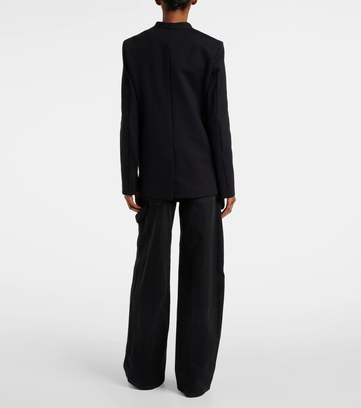 【Wolford】 Scubaシングル-breastedブレザー Wolford Scuba single-breasted blazer Wolford