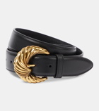 Etro Paisley leather belt