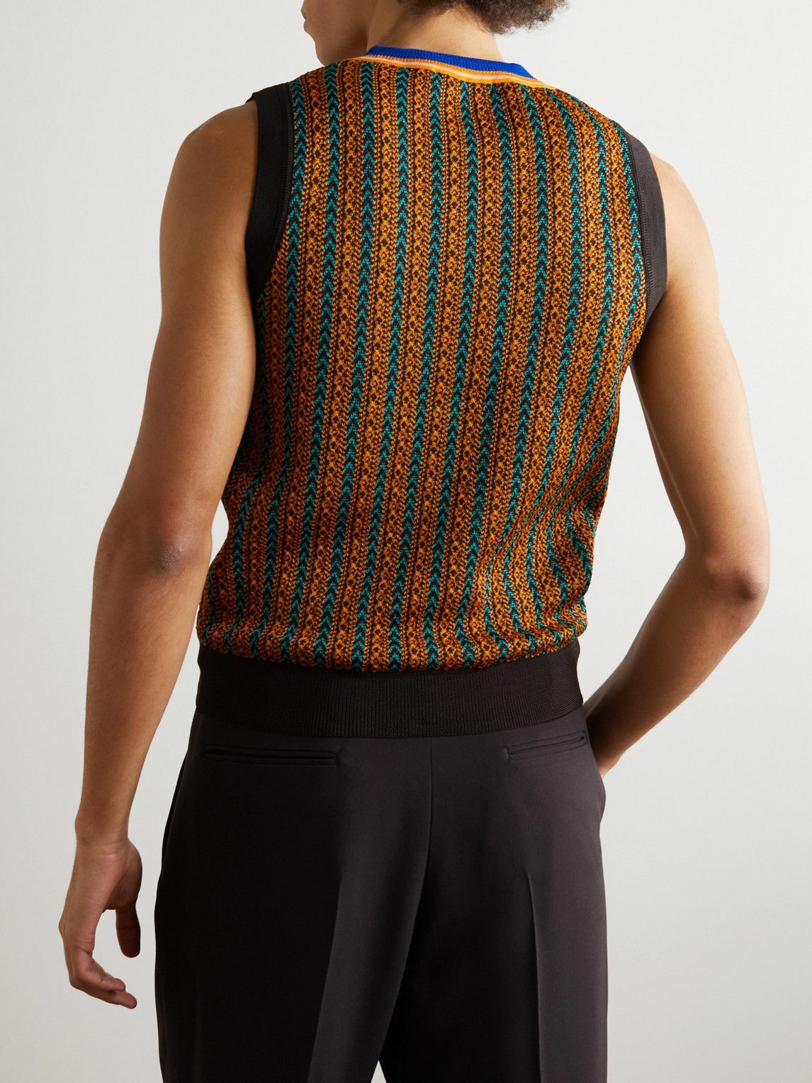 トップス WALES BONNER 24SS Orchestre Jacquard Top WALES BONNER 24SS Orchestre Jacquard Top