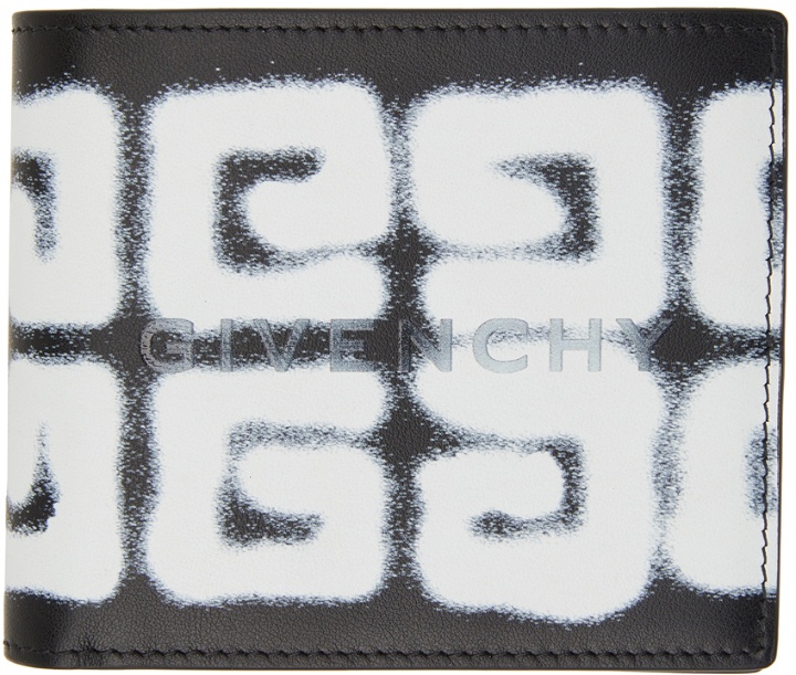 Photo: Givenchy Black Chito Edition 4G Tag Effect Wallet