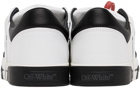 Off-White White & Black New Low Vulcanized Sneakers