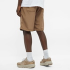 Needles Men's Logo Basketball Short in Camel