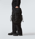 Moncler Leather-trimmed backpack