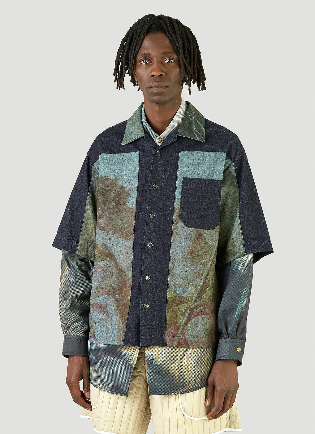 Bowling Shirt in Blue Vivienne Westwood