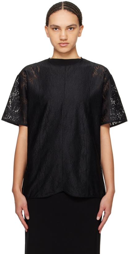 Photo: Birrot Black Rose T-Shirt