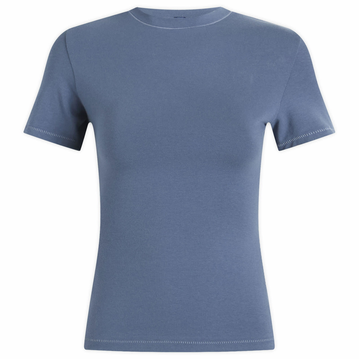 【新品】SKIMS Cotton Jersey Tシャツ グレー COTTON JERSEY T-SHIRT | LIGHT HEATHER GREY