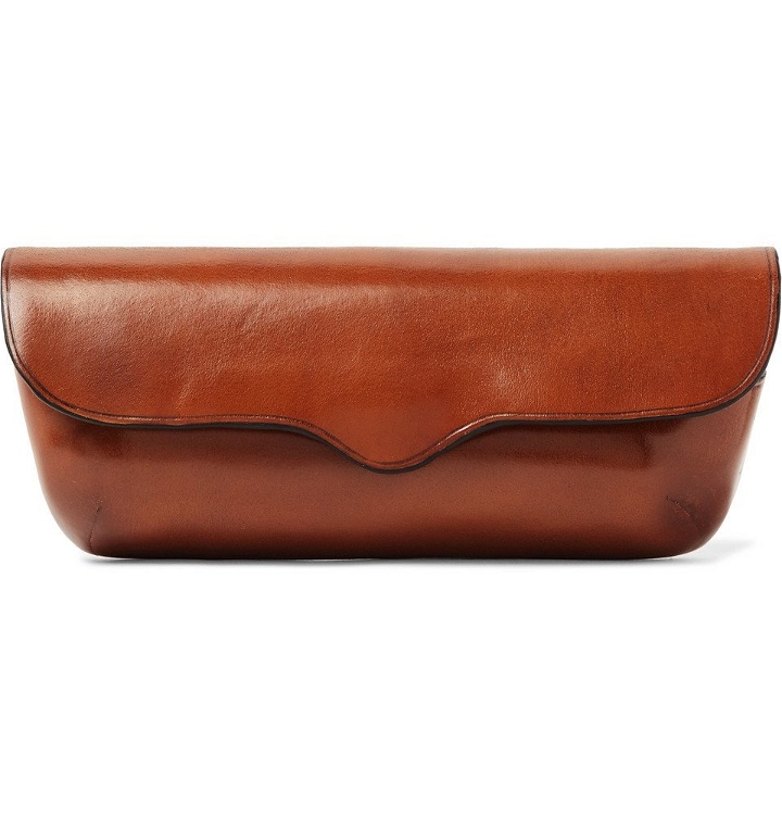 Photo: Il Bussetto - Polished-Leather Glasses Case - Brown