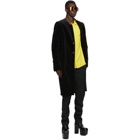 Rick Owens Yellow Silk Office Shirt