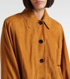 The Row Sedor suede jacket
