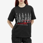 Pleasures Women's Calendar Heavyweight T-Shirt in Black