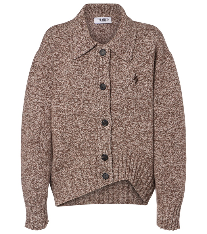 Photo: The Attico Wool and cashmere cardigan