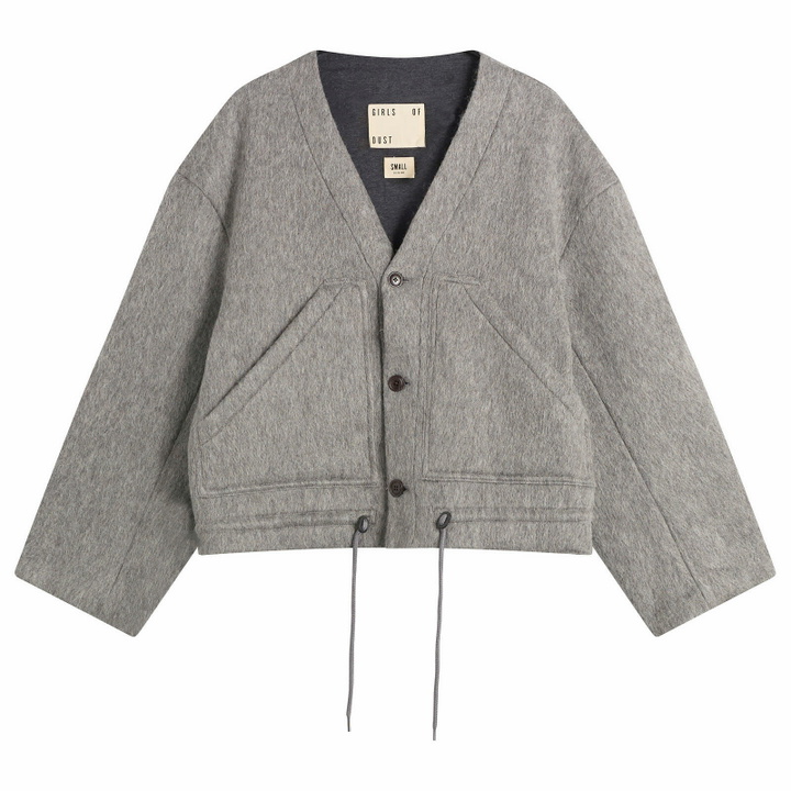 Photo: Girls of Dust Women's Reactor Mohair Fleece Jacket in Asphalt