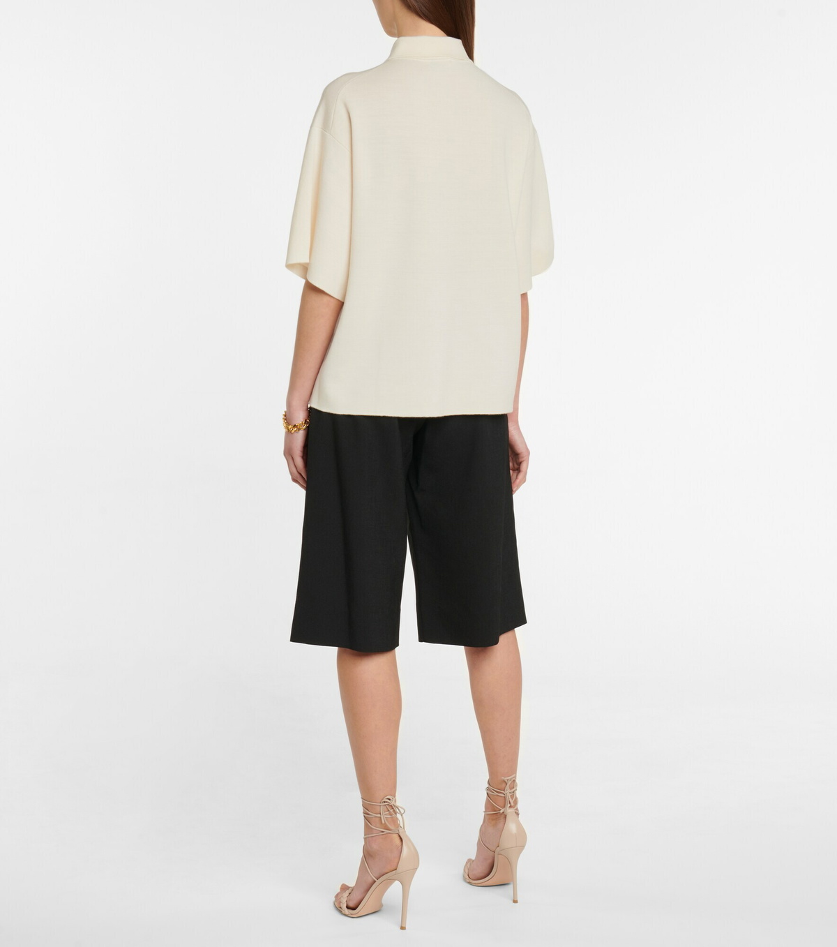 CO - Wool polo shirt