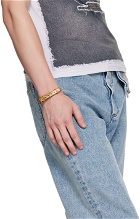 Y/Project Gold Y Heart Belt Bracelet