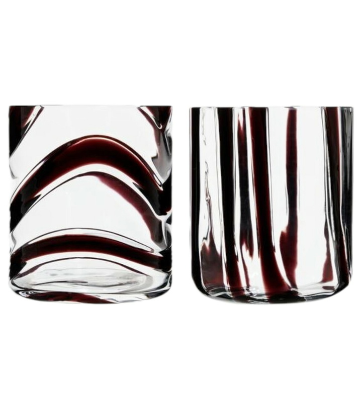 Photo: NasonMoretti Cyrcus set of 2 glass tumblers