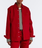 Ami Paris Ami de Cœur cotton twill shirt