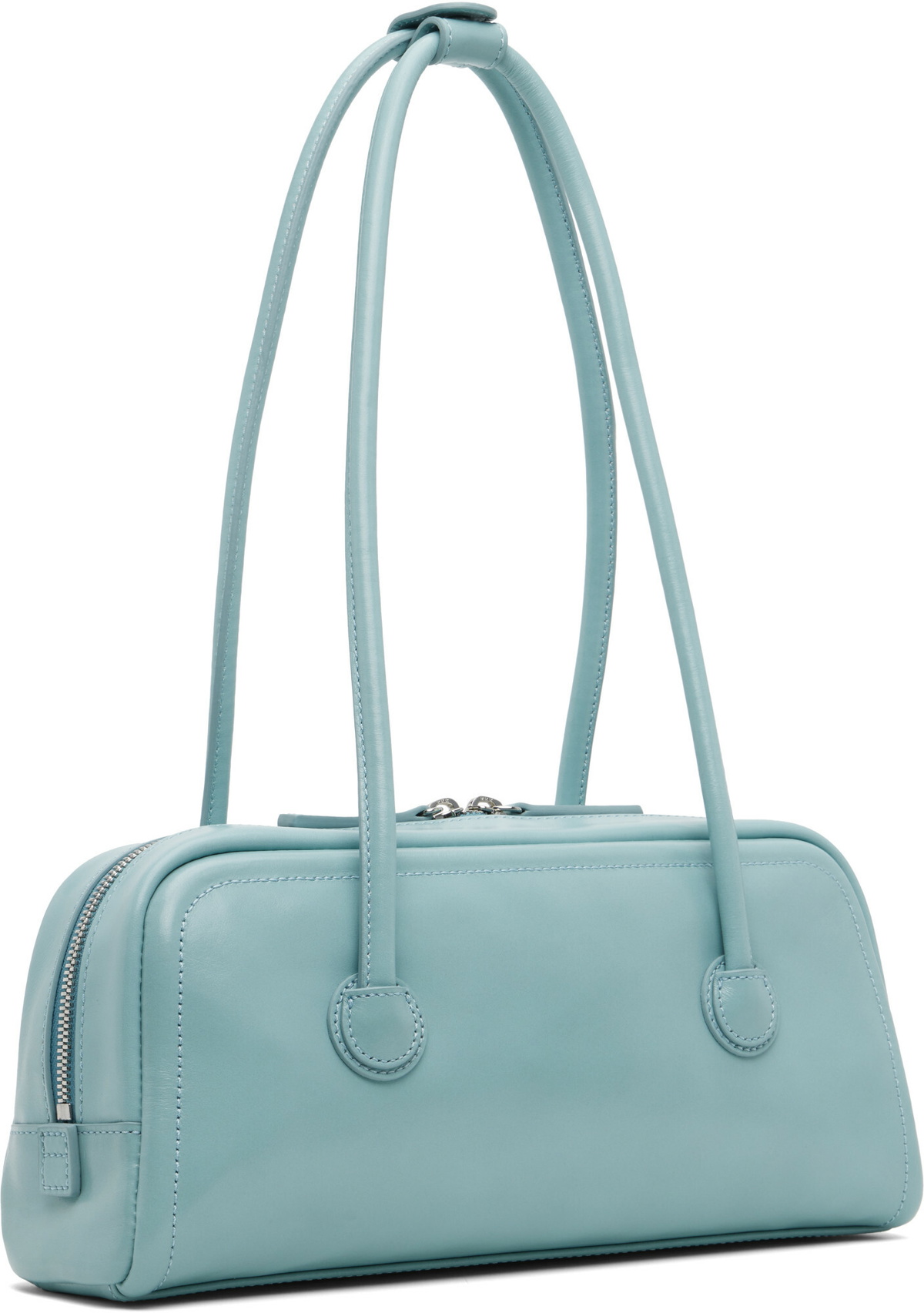 MARGESHERWOOD Blue Soft Boston EW Bag