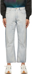 Loewe Blue Paula's Ibiza Colorblocked Jeans