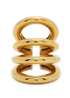 Rabanne Layered ear Cuff - Gold - One Size