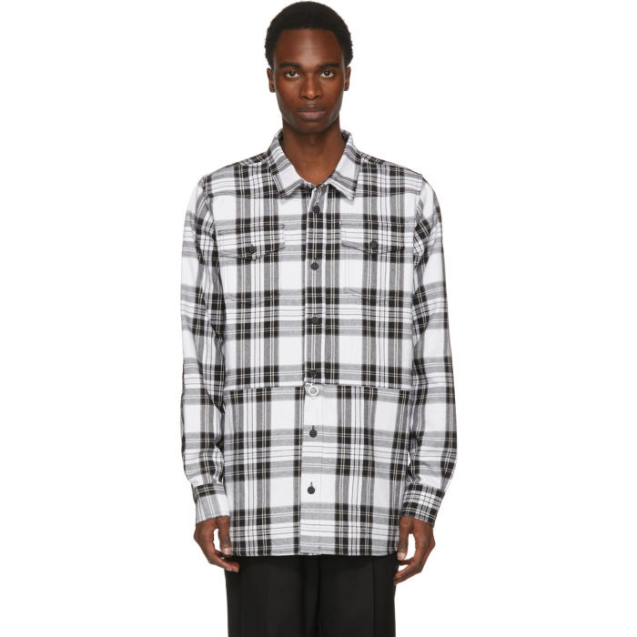 Photo: Off-White Black and White Check Shirt 